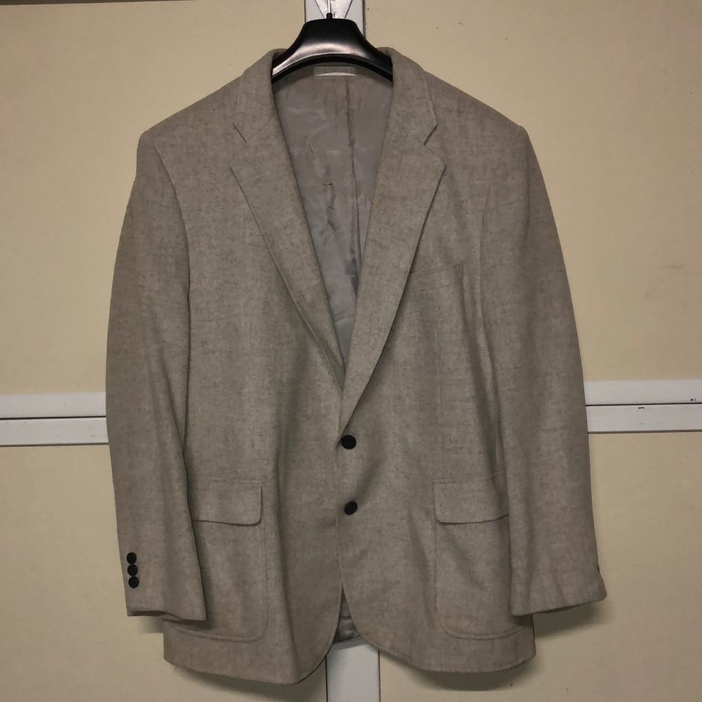 #1237 Made in Israel Blazer Jacket Camel Hair